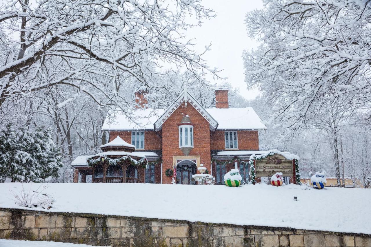 The Steamboat House Bed and Breakfast Galena Exterior foto