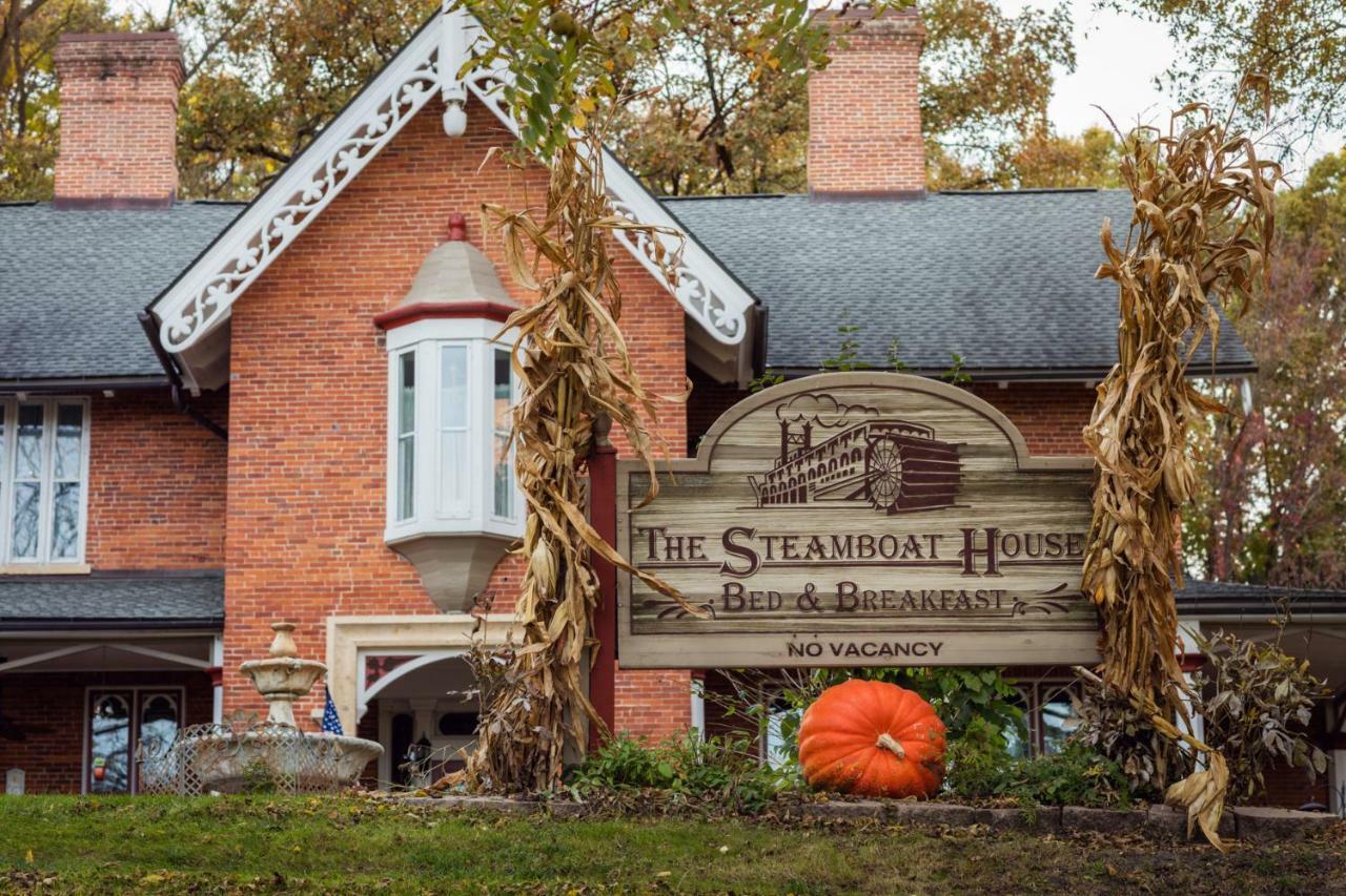 The Steamboat House Bed and Breakfast Galena Exterior foto